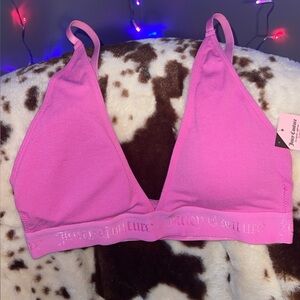 Juicy Couture Hot Pink Triangle Bralette